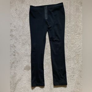 Bijou Bijou black leggings satin details